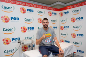 Marc Gasol, imagen de Caser y uno de los puntales de la Selección Española de Baloncesto 