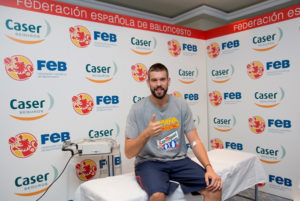 Marc Gasol, imagen de Caser y uno de los puntales de la Selección Española de Baloncesto