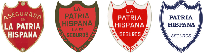 Los Seguros de Patria Hispana se han representado con un escudo como símbolo de protección