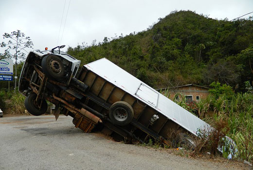 Seguro para camiones en accidentes